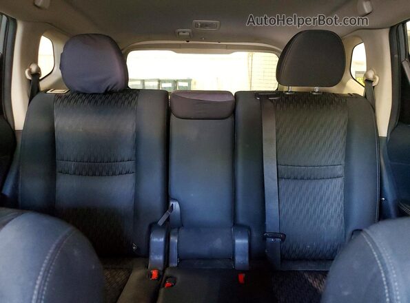 KNMAT2MT1JP504917 2018 NISSAN ROGUE Gray Вид задніх сидінь