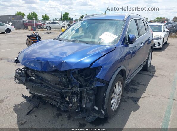 KNMAT2MT1JP512239 2018 NISSAN ROGUE Blue 