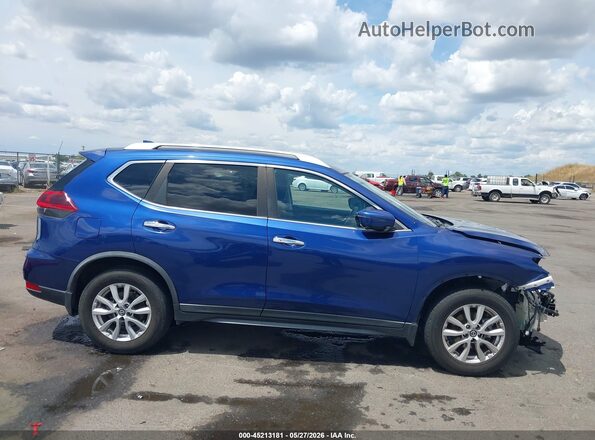 KNMAT2MT1JP512239 2018 NISSAN ROGUE Blue 