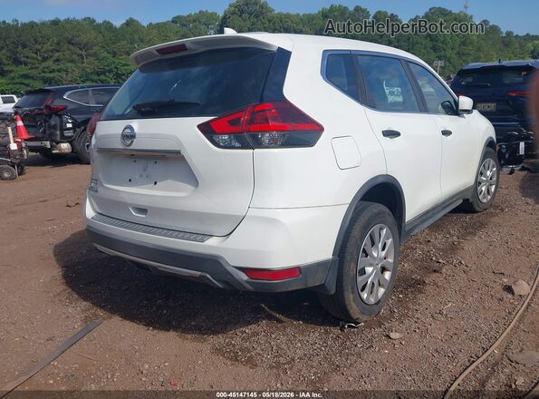 KNMAT2MT1JP558590 2018 NISSAN ROGUE Белый Задняя правая четверть