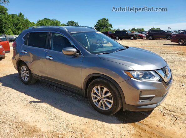 KNMAT2MT1JP615192 2018 NISSAN ROGUE Gray Передня права чверть