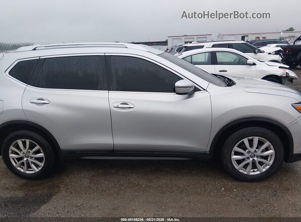 KNMAT2MT1LP503348 2020 NISSAN ROGUE Silver Widok wnętrza z tyłu