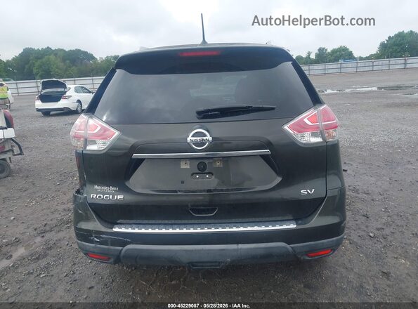 KNMAT2MT2GP646993 2016 NISSAN ROGUE Green 