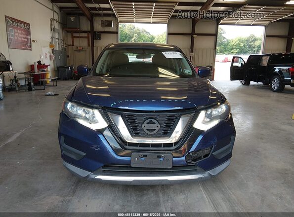 KNMAT2MT2HP564392 2017 NISSAN ROGUE Blue Սարքավորումների վահանակի տեսք