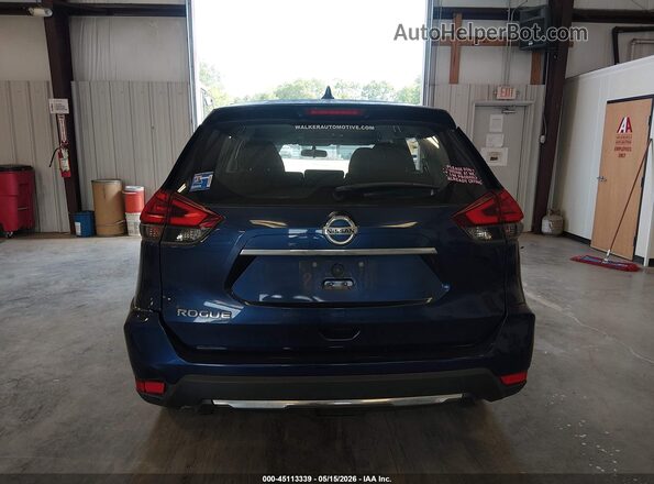 KNMAT2MT2HP564392 2017 NISSAN ROGUE Blue 