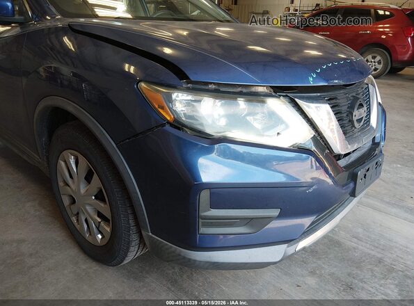 KNMAT2MT2HP564392 2017 NISSAN ROGUE Blue 