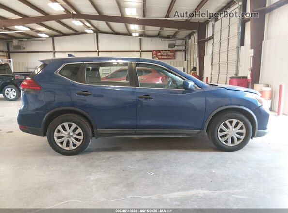 KNMAT2MT2HP564392 2017 NISSAN ROGUE Blue Սալոնի հետևի տեսք