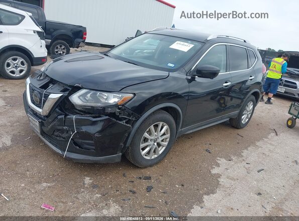 KNMAT2MT2JP549106 2018 NISSAN ROGUE Black Передня ліва чверть