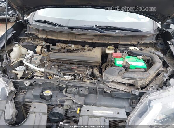 KNMAT2MT2JP549106 2018 NISSAN ROGUE Black Вид ззаду