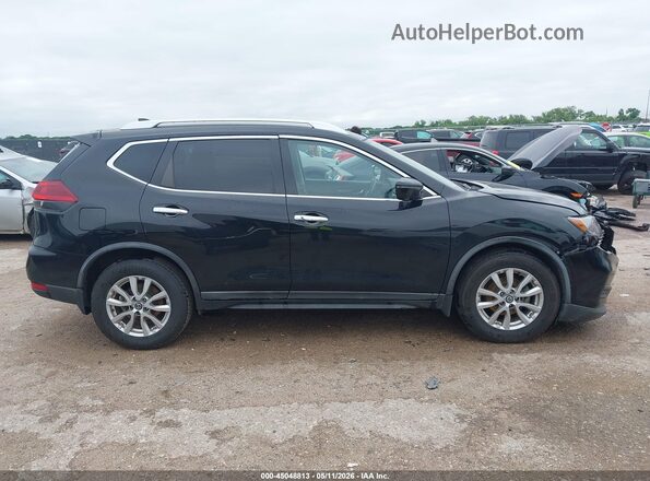 KNMAT2MT2JP549106 2018 NISSAN ROGUE Black Вид задньої частини салону