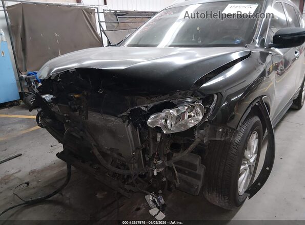 KNMAT2MT2JP550806 2018 NISSAN ROGUE Black Вид спереду