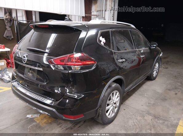 KNMAT2MT2JP550806 2018 NISSAN ROGUE Black Задня права чверть