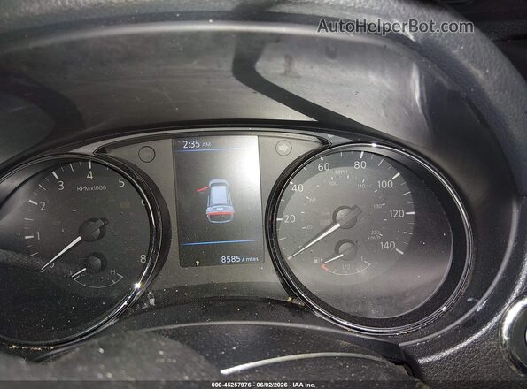 KNMAT2MT2JP550806 2018 NISSAN ROGUE Black Вид задніх сидінь