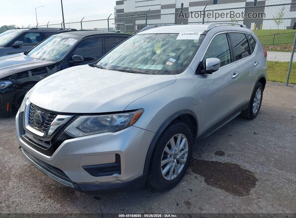 KNMAT2MT2KP532453 2019 NISSAN ROGUE Серый Передняя левая четверть