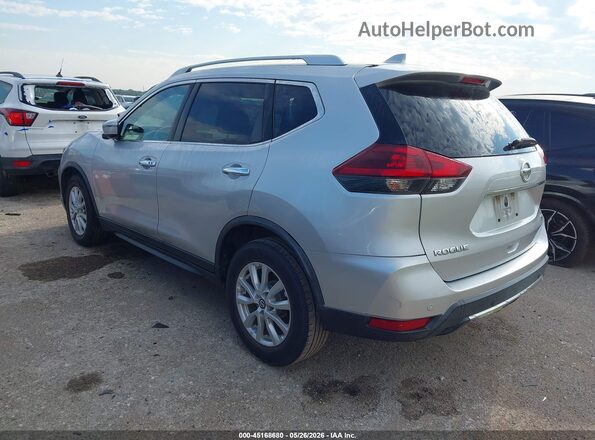 KNMAT2MT2KP532453 2019 NISSAN ROGUE Серый Задняя левая четверть