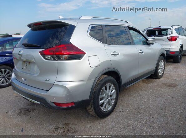 KNMAT2MT2KP532453 2019 NISSAN ROGUE Серый Задняя правая четверть