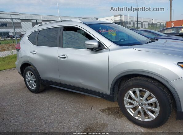 KNMAT2MT2KP532453 2019 NISSAN ROGUE Серый Вид задней части салона
