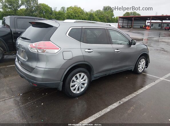 KNMAT2MT3GP614490 2016 NISSAN ROGUE Gray 