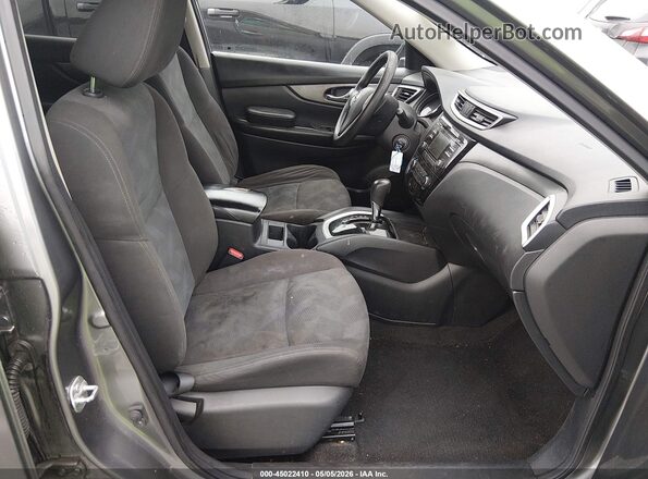 KNMAT2MT3GP614490 2016 NISSAN ROGUE Gray 