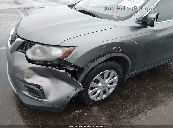 KNMAT2MT3GP614490 2016 NISSAN ROGUE Gray 