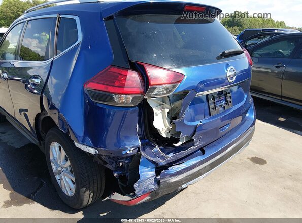 KNMAT2MT3HP591360 2017 NISSAN ROGUE Blue Vista frontal