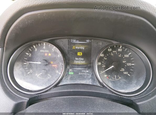 KNMAT2MT3HP591360 2017 NISSAN ROGUE Blue Vista de los asientos traseros