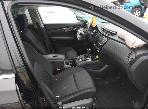 KNMAT2MT3JP526448 2018 NISSAN ROGUE Black Vista interior delantera