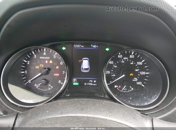 KNMAT2MT3JP526448 2018 NISSAN ROGUE Black Vista de los asientos traseros