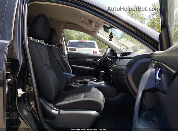 KNMAT2MT3LP519339 2020 NISSAN ROGUE Black წინა სალონის ხედი