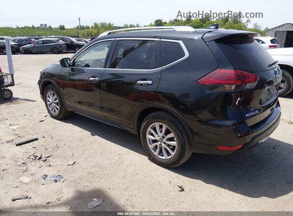 KNMAT2MT3LP519339 2020 NISSAN ROGUE Black უკანა მარცხენა