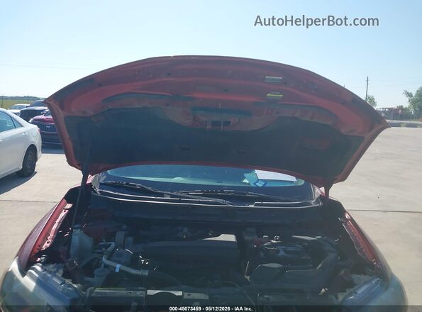 KNMAT2MT4GP645943 2016 NISSAN ROGUE Red Vista trasera