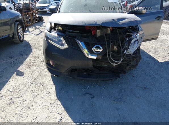 KNMAT2MT4GP679395 2016 NISSAN ROGUE Серый Вид задней части салона