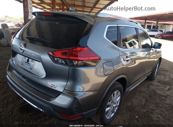 KNMAT2MT4HP587012 2017 NISSAN ROGUE Серый Задняя правая четверть