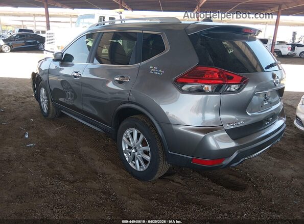 KNMAT2MT4HP587012 2017 NISSAN ROGUE Серый Задняя левая четверть