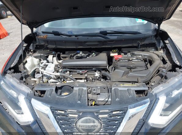 KNMAT2MT4JP500554 2018 NISSAN ROGUE Black Widok z tyłu