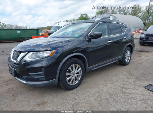 KNMAT2MT4JP500554 2018 NISSAN ROGUE Black Przód lewy