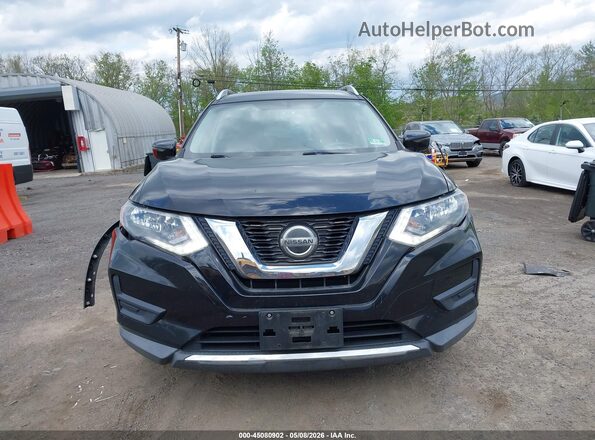KNMAT2MT4JP500554 2018 NISSAN ROGUE Black Widok zestawu wskaźników