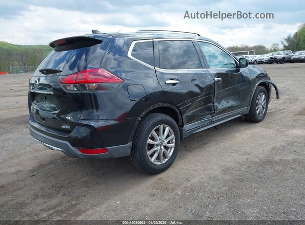 KNMAT2MT4JP500554 2018 NISSAN ROGUE Black Tył prawy