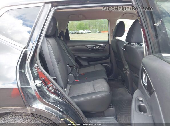 KNMAT2MT4JP500554 2018 NISSAN ROGUE Black Widok naklejki z numerem VIN