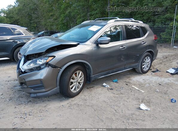 KNMAT2MT4KP550839 2019 NISSAN ROGUE Gray Передня ліва чверть