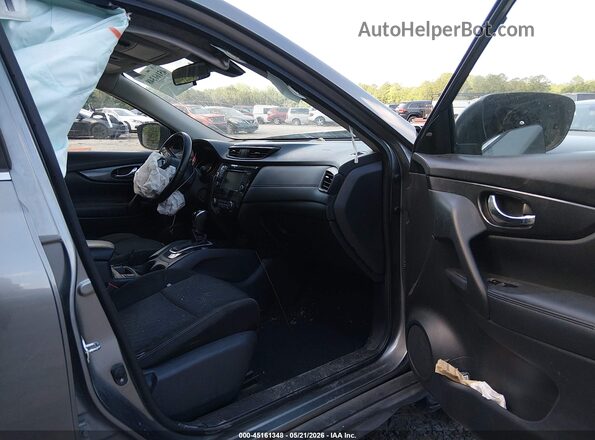 KNMAT2MT4KP550839 2019 NISSAN ROGUE Gray Вид салону спереду