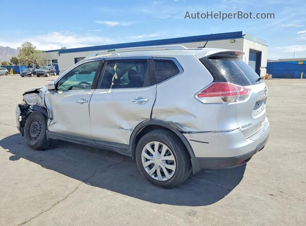 KNMAT2MT5GP615401 2016 NISSAN ROGUE Серебряный Задняя левая четверть