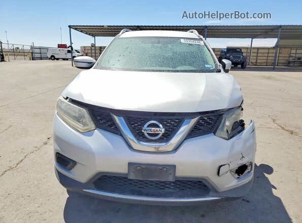 KNMAT2MT5GP615401 2016 NISSAN ROGUE Серебряный Вид спереди