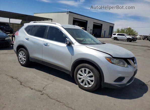 KNMAT2MT5GP615401 2016 NISSAN ROGUE Серебряный Передняя правая четверть