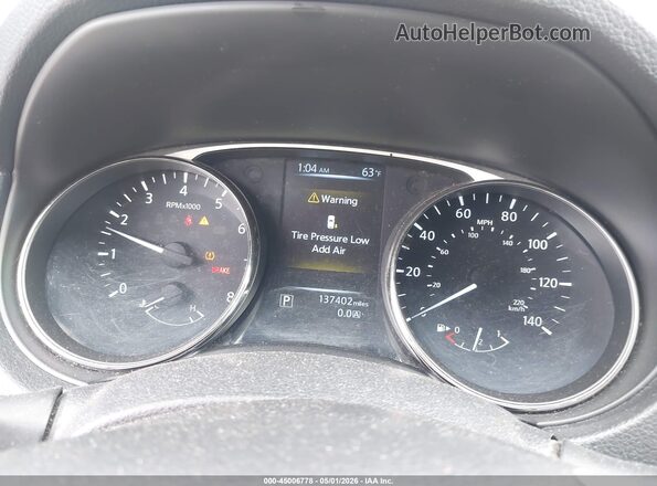 KNMAT2MT5GP622400 2016 NISSAN ROGUE Black Вид задніх сидінь