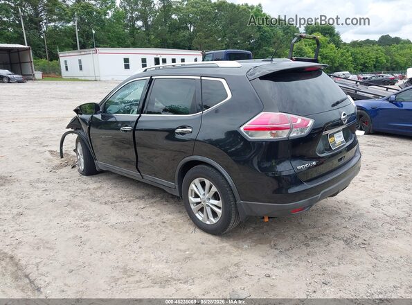 KNMAT2MT5GP640945 2016 NISSAN ROGUE Black Հետևի ձախ