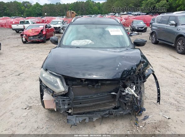 KNMAT2MT5GP640945 2016 NISSAN ROGUE Black Դիմացի տեսք
