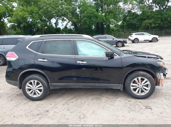 KNMAT2MT5GP640945 2016 NISSAN ROGUE Black Սարքավորումների վահանակի տեսք
