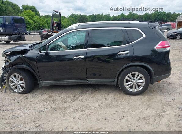 KNMAT2MT5GP640945 2016 NISSAN ROGUE Black Սալոնի հետևի տեսք