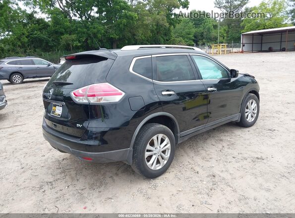 KNMAT2MT5GP640945 2016 NISSAN ROGUE Black Հետևի աջ